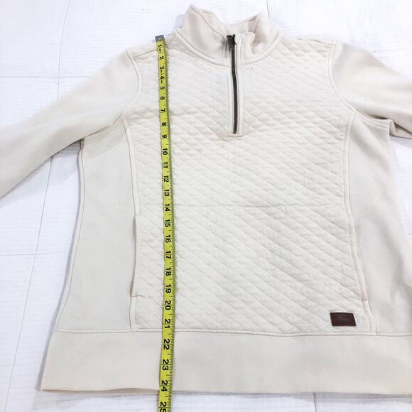 L.L. Bean Quilted Quarter Zip Pullover - Picture 4 of 10